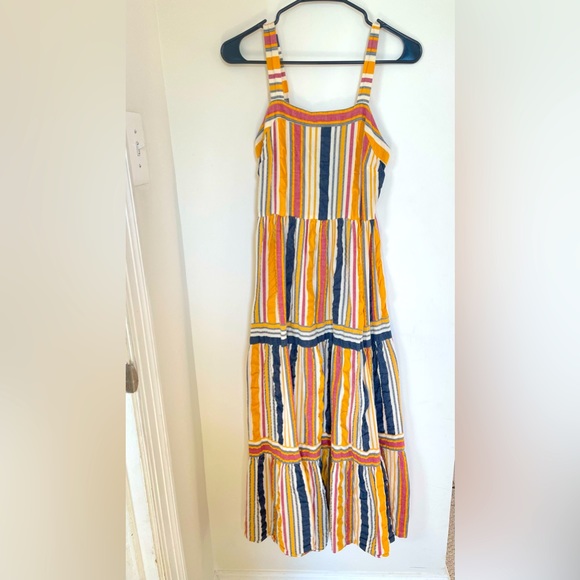 LOFT Riviera Tiered Maxi Dress - Picture 2 of 7